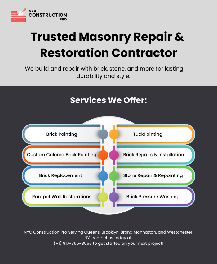 What Are Masonry Repair and Restoration Services